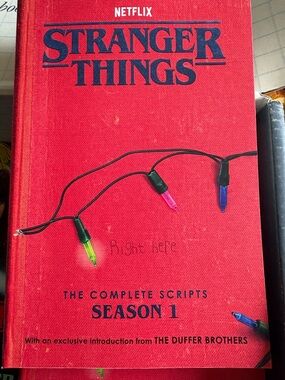 Netflix Stranger Things The Complete Scripts Season 1